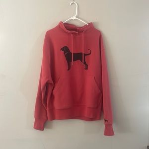 black dog sweatshirt